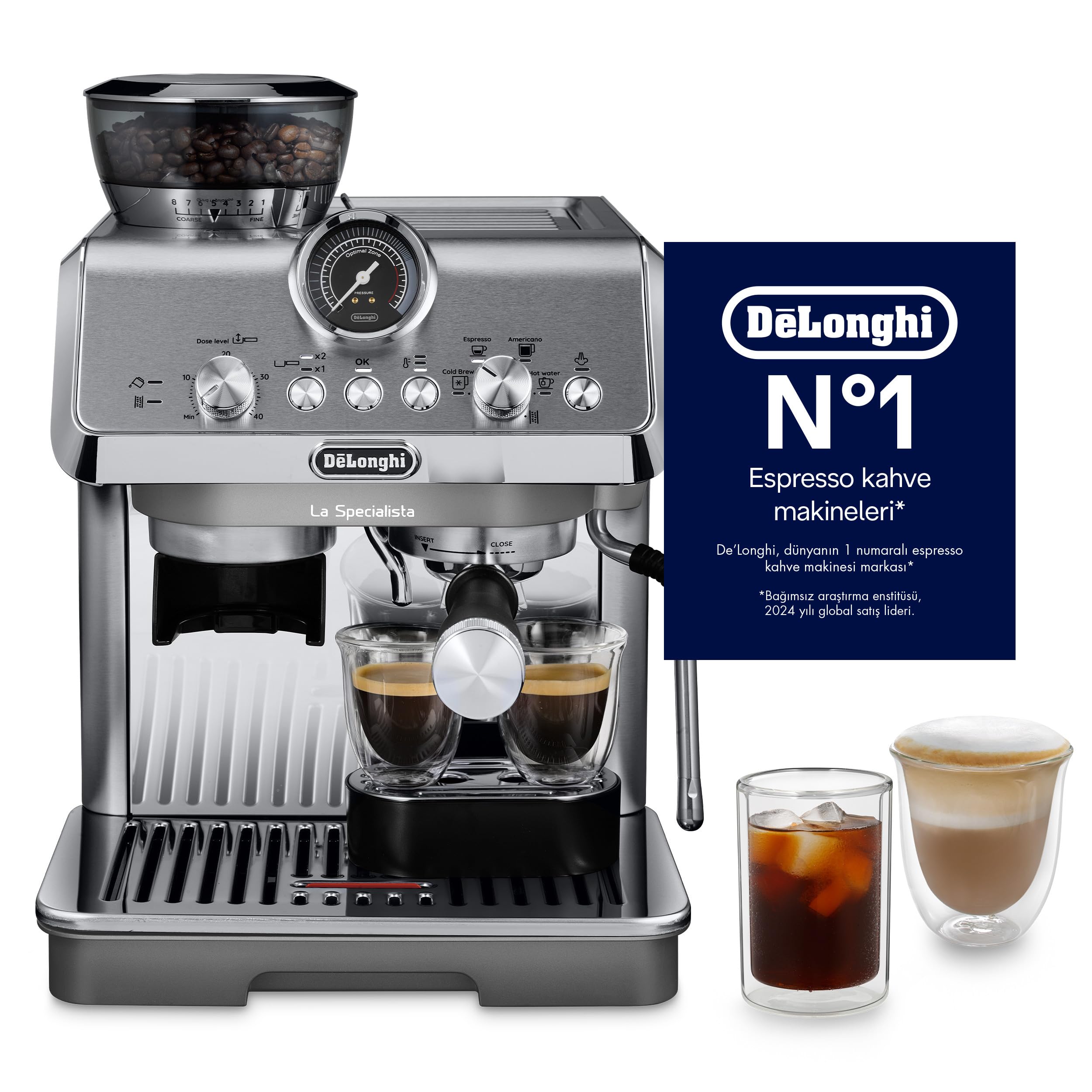 Delio Delonghi Machine A Cafe Grain